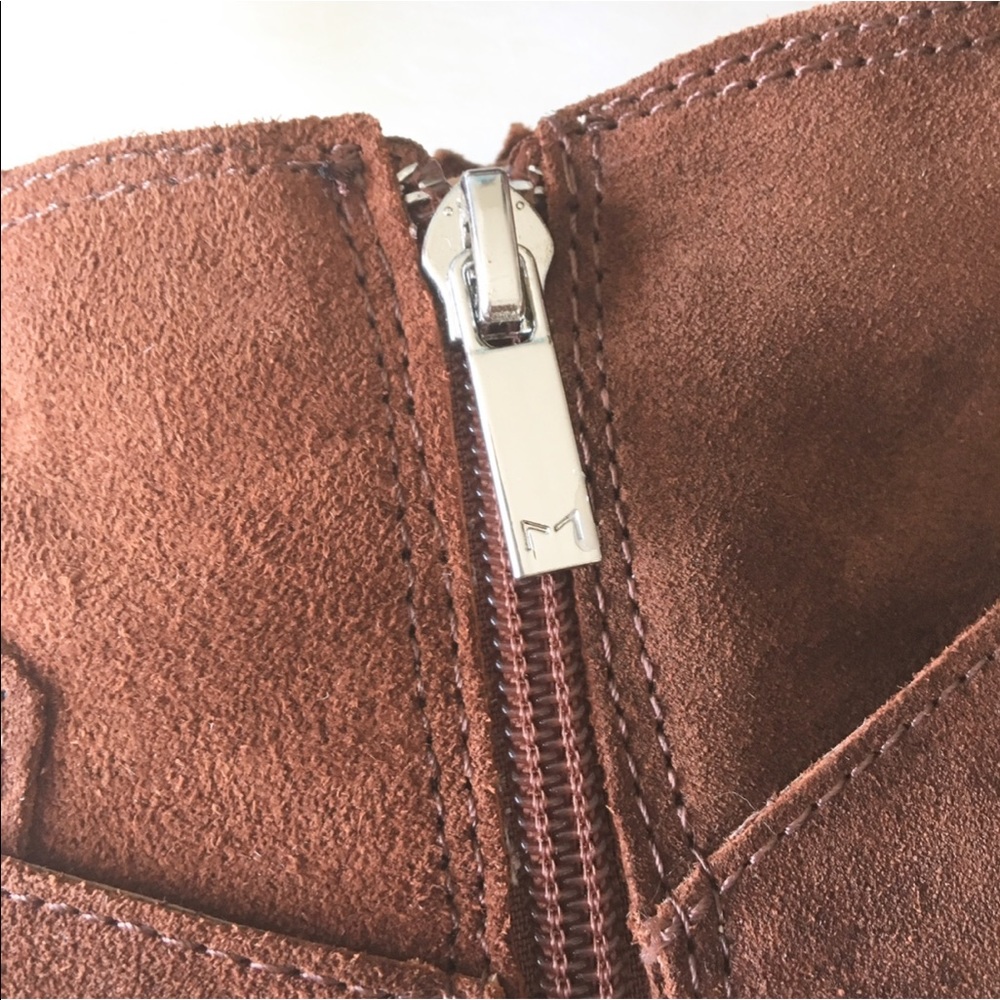new Marc Fisher ★ Suede Western Chelsea Ankle Boot - Picture 12 of 15